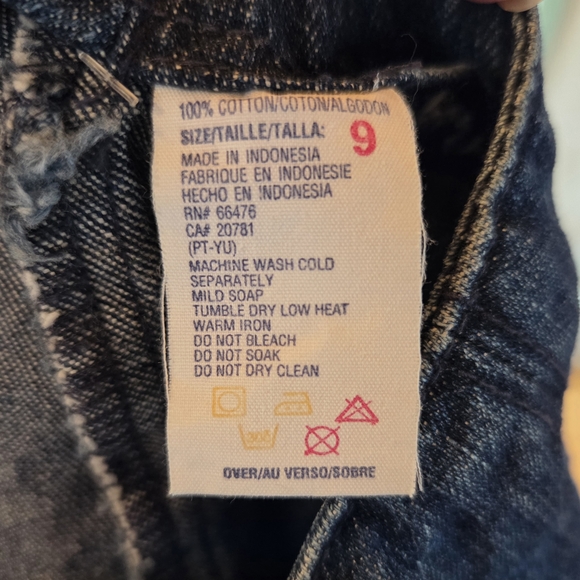 Tommy Hilfiger Blue Denim Mini Skirt - Picture 7 of 7